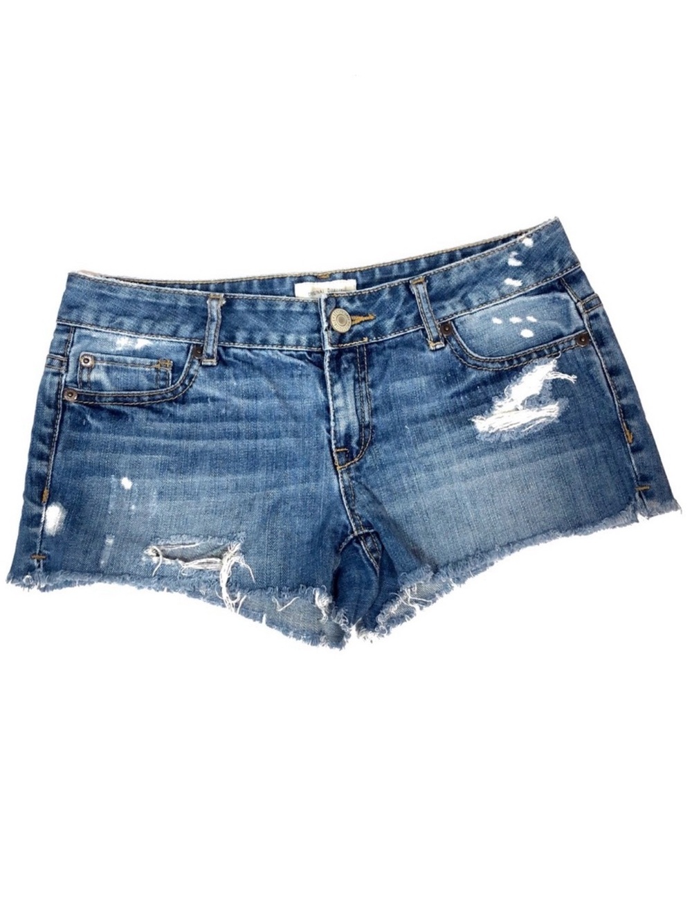 Aeropostale Distressed Denim Jean Cut Off Shorts